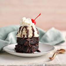 Brownie With Ice Cream
